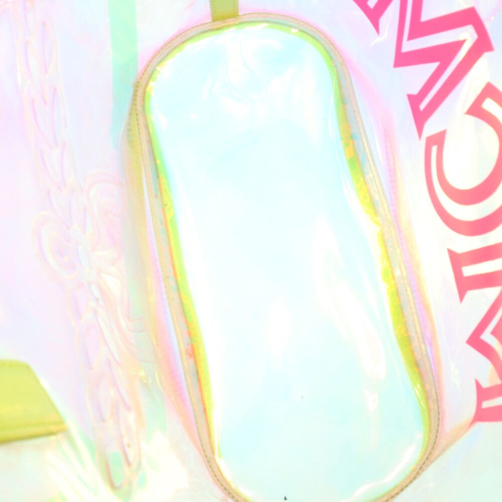 MCM (エム シー エム) PVC クリア 2WAYトートバッグ ハンドバッグ  