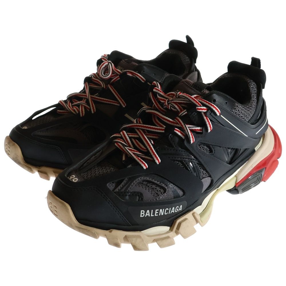 BALENCIAGA バレンシアガ Track Trainers トラック トレーナー ローカットスニーカーブラック 542436 レディース