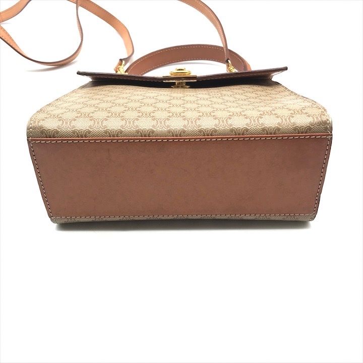 CELINE - 美品 CELINE セリーヌ マカダム トリオンフ サークル
