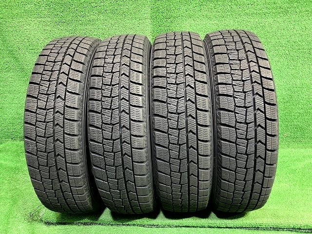 DUNLOP スタッドレス ダンロップ ウインターマックスWM02 155|65R14 4本 7ミリ 2025年