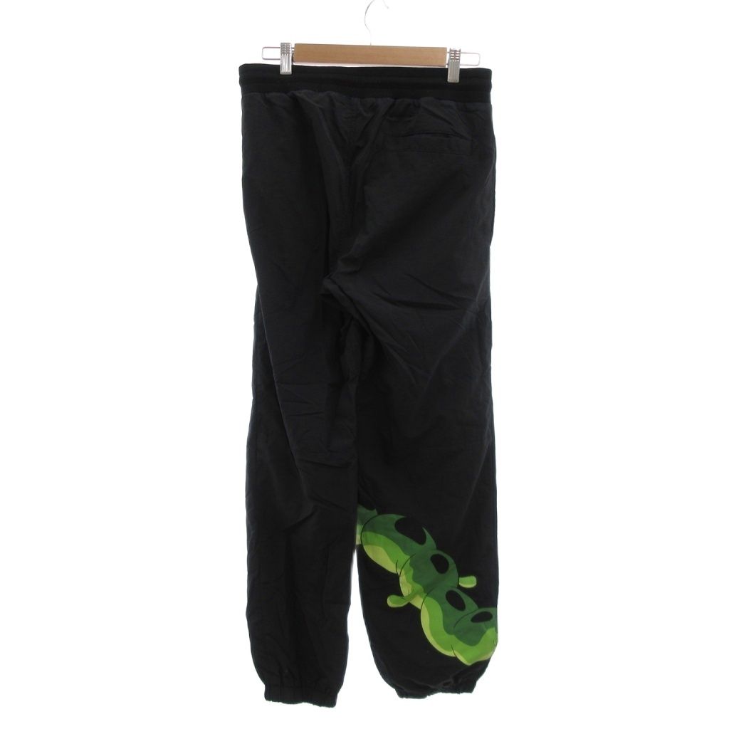 コーチ COACH × DISNEY テックパンツ ミッキー刺繍 イージー S 黒 ブラック JS GY19