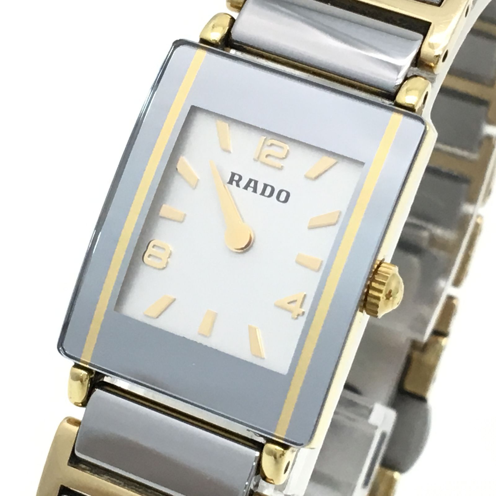 ラドー RADO ダイヤスター 153.0383.3 レディース 時計 動作品 RADO ラドー ダイヤスター 153.0383.3 シルバー クォーツ