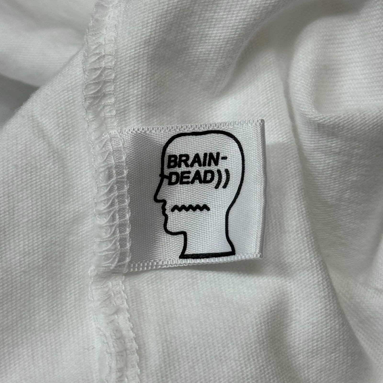 【関送無料】 Brain Dead Bongo Brain 半袖 ロゴ Tシャツ 参考上代9900円 未使用品 BRAIN DEAD BONGO BRAIN T-SHIRT