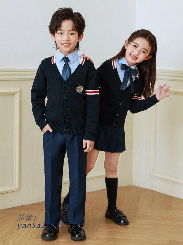 学生服 子供服 韓国風 ピアノ発表会 上下セット キッズスーツ キッズフォーマルスーツ yan5a327851