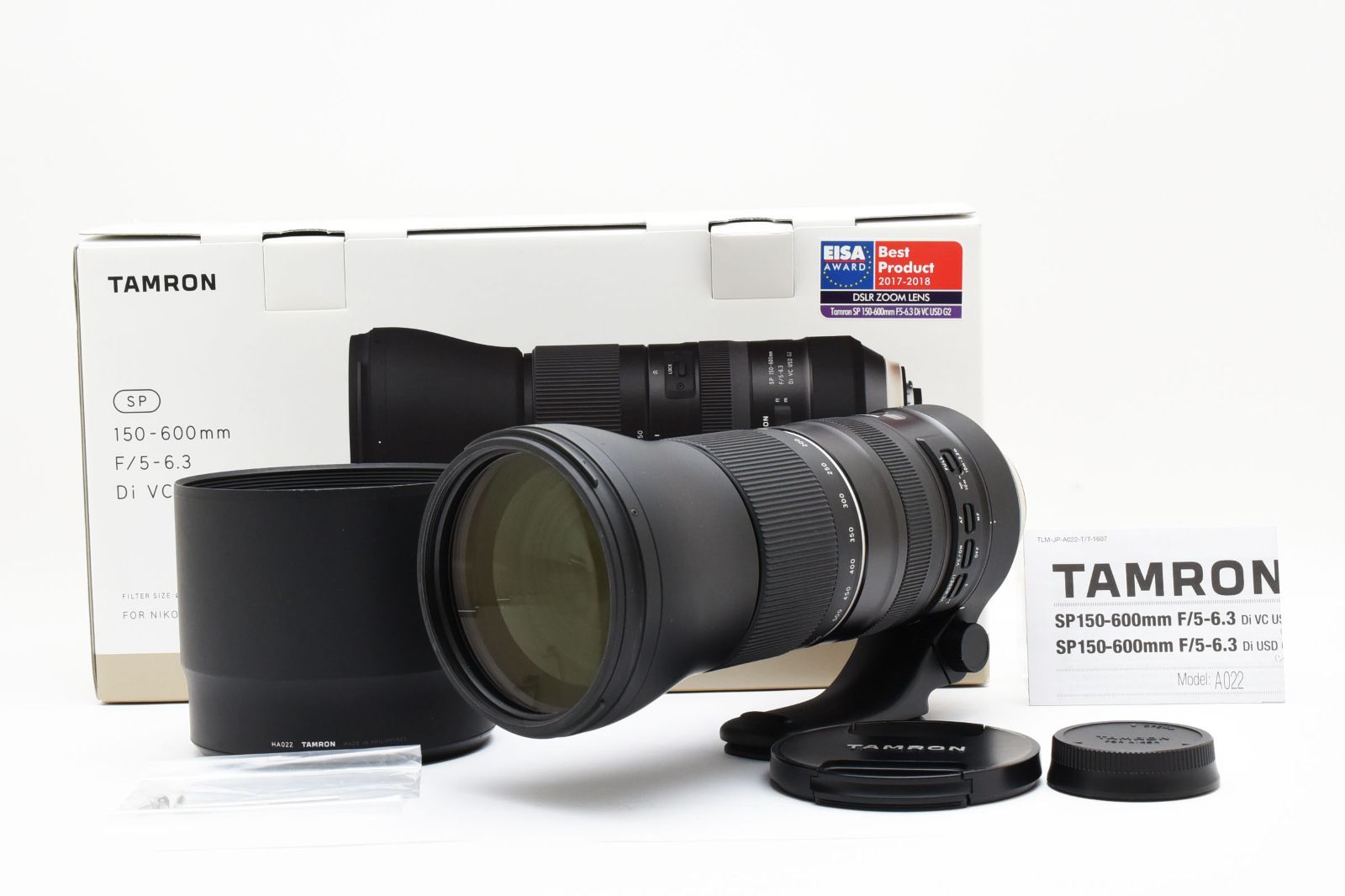 動作保証 TAMRON タムロン キヤノンEFマウント レンズ 一眼レフ DiII AF 18-270ｍｍ B003E F3.5-6.3 VC Y-21484 良品｜動作保証] TAMRON SP 150-600mm F5-6.3 Di VC USD G2 Model A022 [