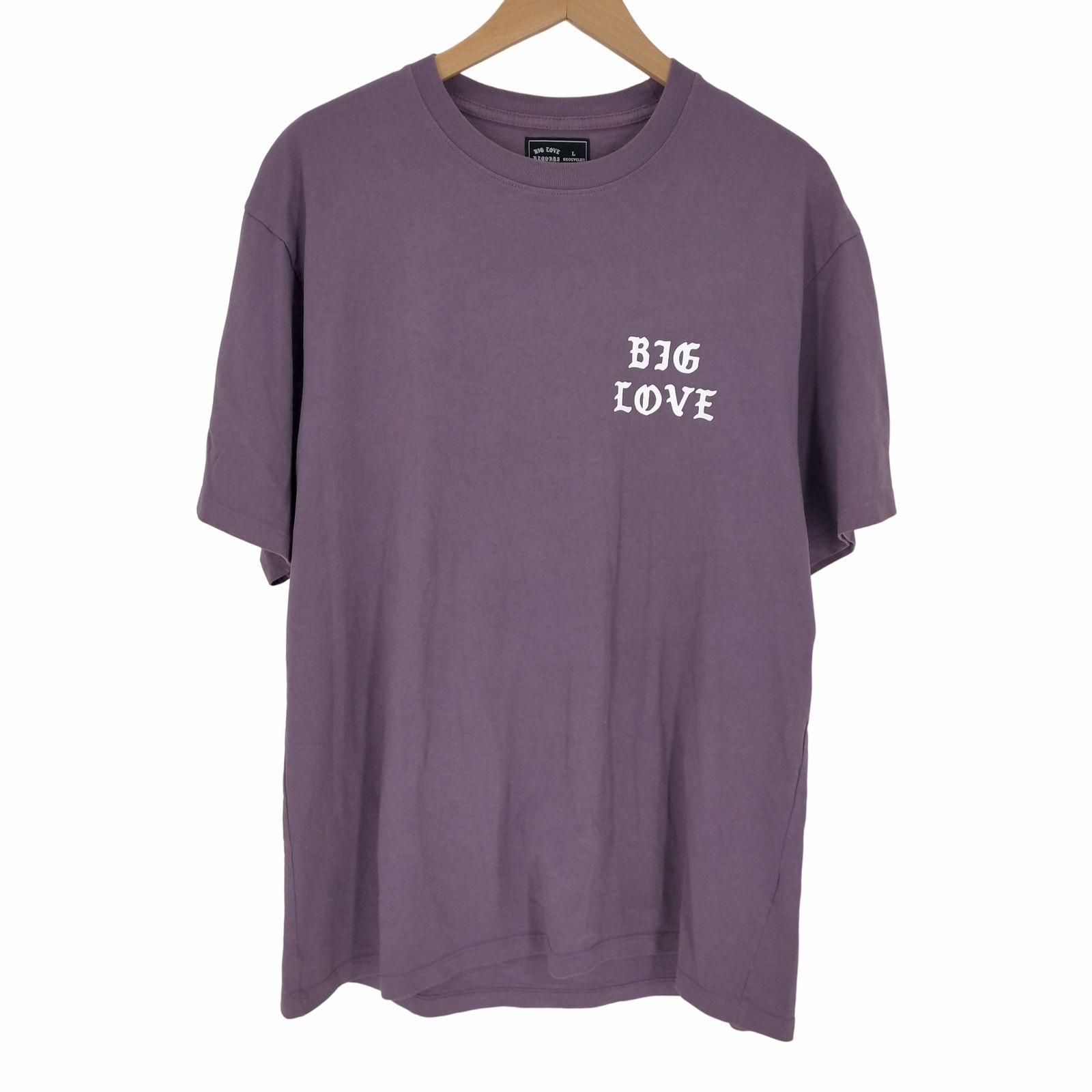 BIG LOVE RECORDS Tシャツ ビッグラブレコーズ バンドTシャツ PAM X BIG LOVE RECORDS 'TEE -BLACK-'