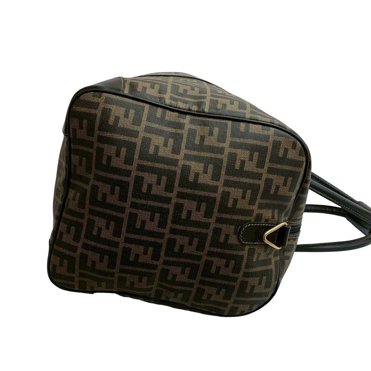 FENDI フェンディ ボストンバッグ 旅行カバン ズッカ柄 FFロゴ 大容量