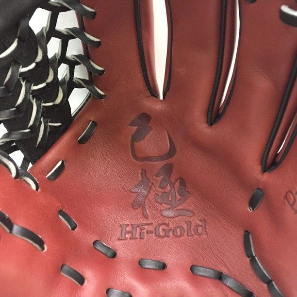 【返品?交換対象商品】 Hi-Gold ハイゴールド 中古品 己極 OKG 内野手用グローブ 軟式 捕手用