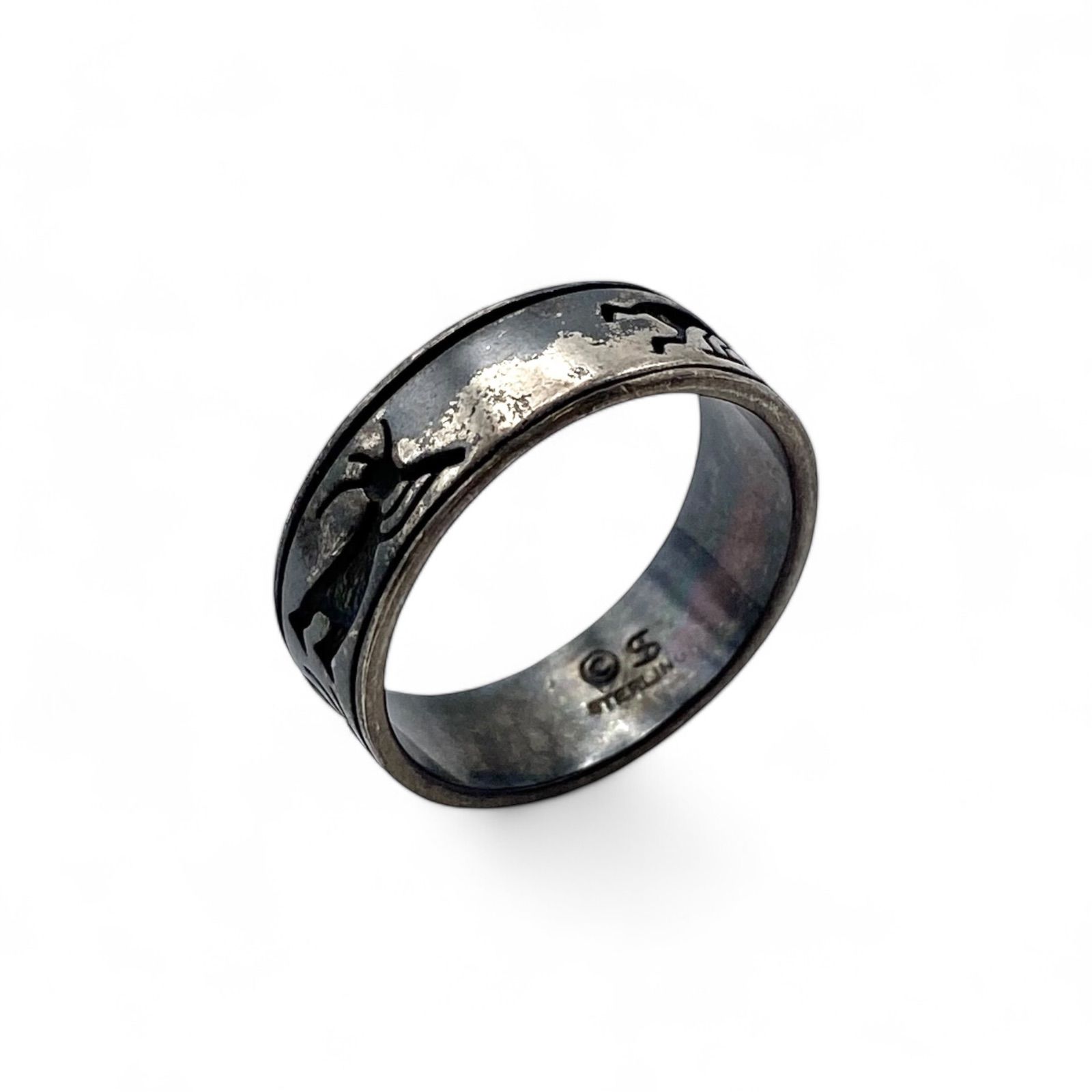 幸福の精霊】Sterling Silver 925 刻印 90s Vintage Ring