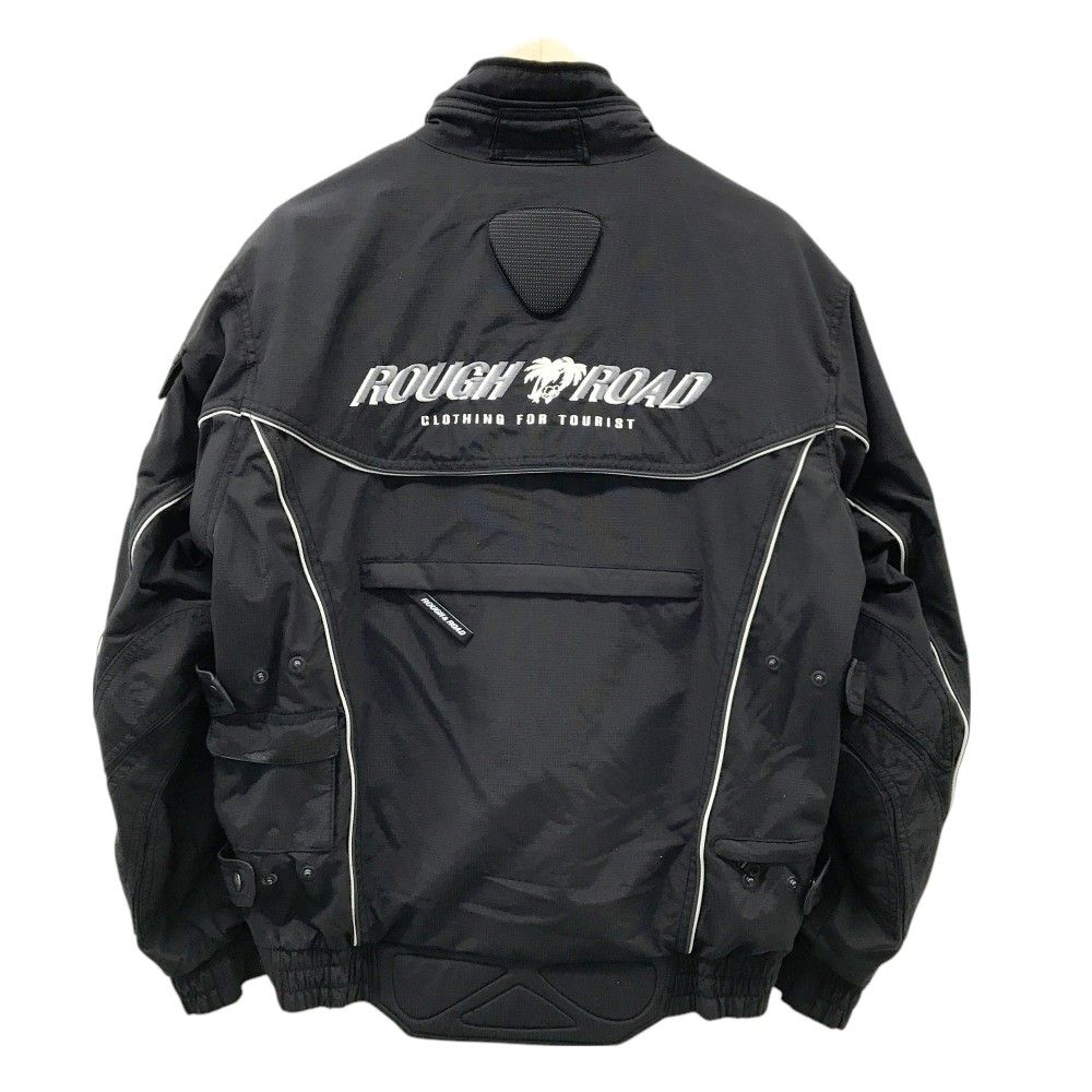 【美品】ROUGH＆ROAD/冬季インナー付きライディングジャケット バイクヘルメット 青島ジャケット 防寒着薄手 ラフアンドロード