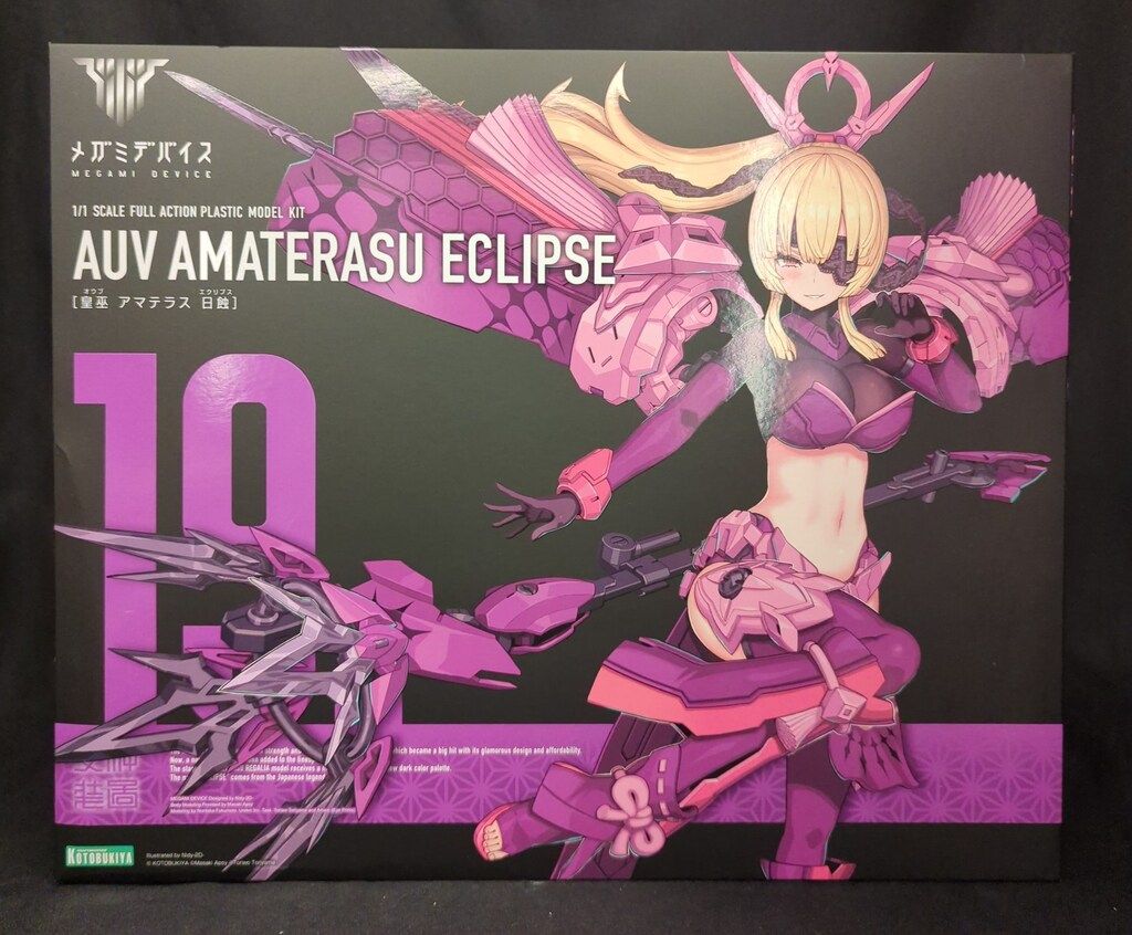 コトブキヤ メガミデバイス 皇巫 アマテラス 日蝕　新品未開封 10月30日AM11時より】皇巫 アマテラス 日蝕 ご予約受付開始