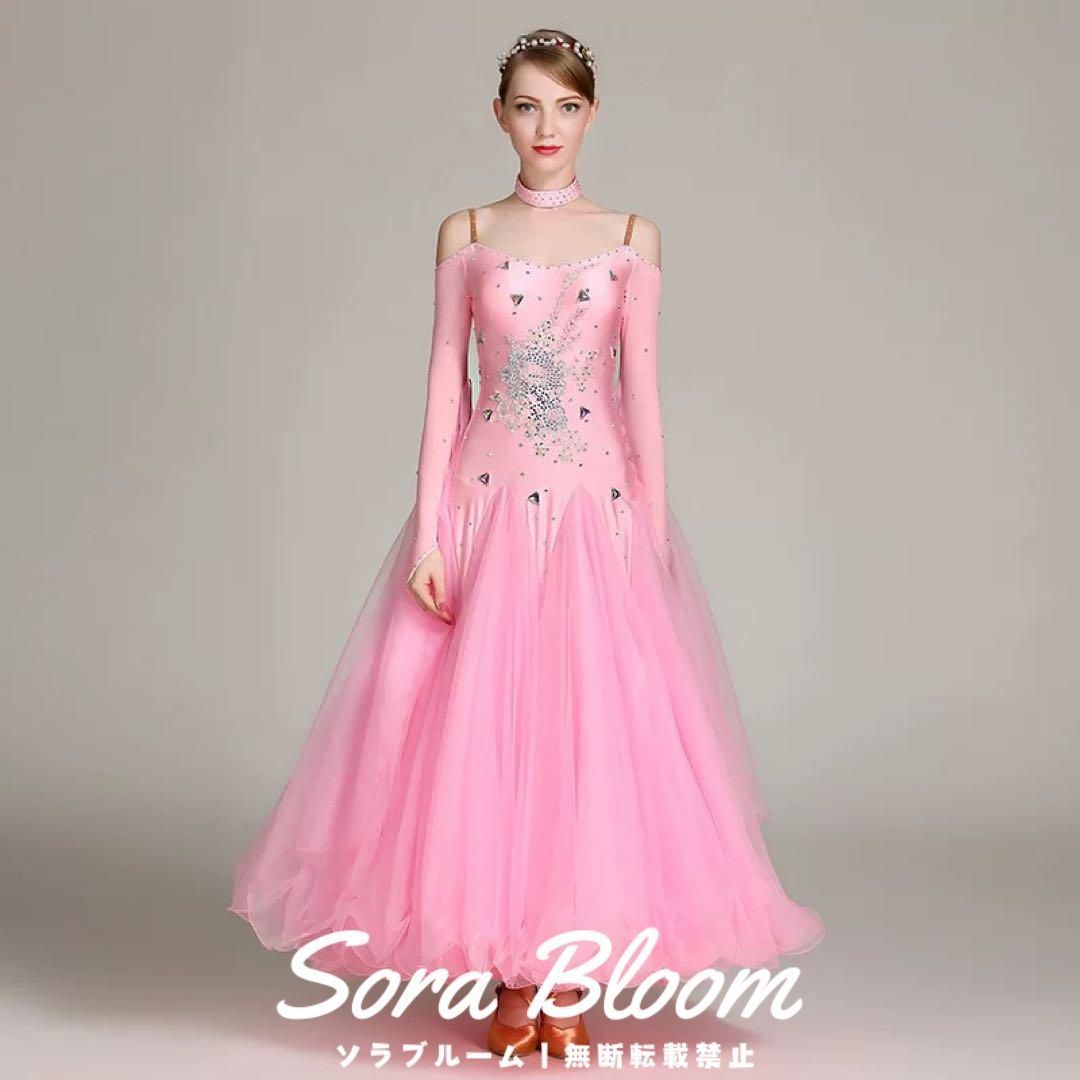 新品未使用 大人気♪スタンダードドレス パーティー 発表会 デモ