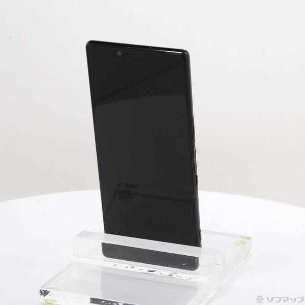 中古品〕 Xperia 1 64GB ブラック SO-03L docomoロック解除SIM