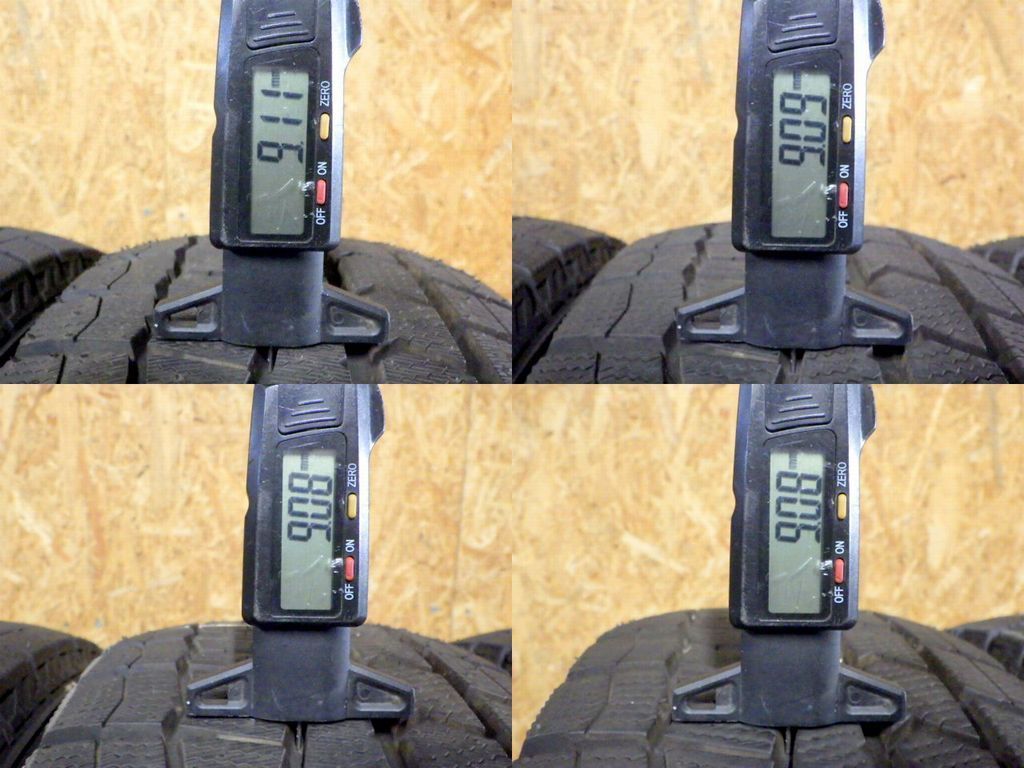 SP523 ● 製造 約8.5部山 ●DUNLOP WINTERMAXX WM02 ●185 65R15●4本