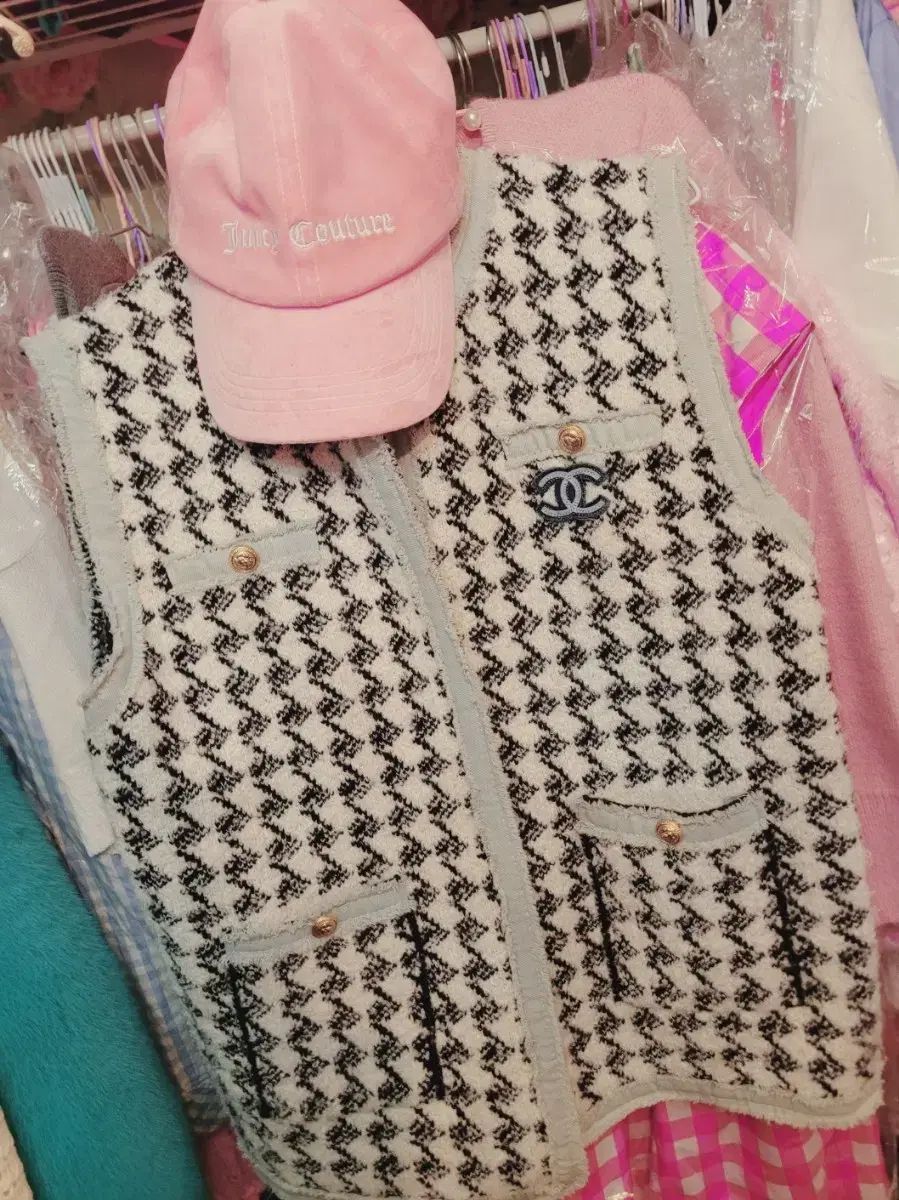 ジューシークチュールピンクボールキャップ