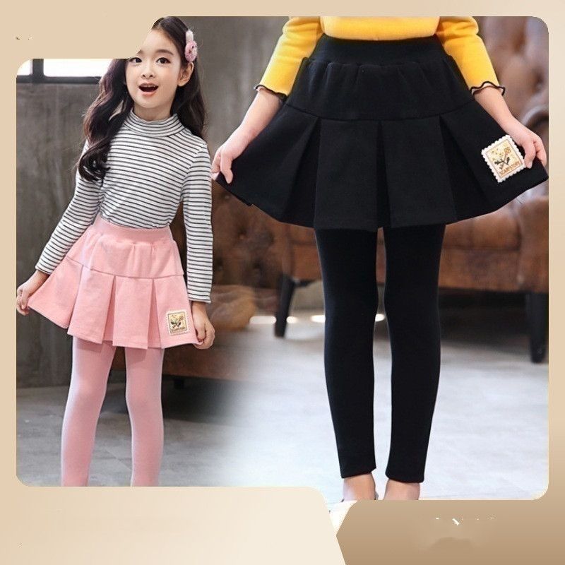 キッズ 子供 子供服 キッズ服 女の子 秋 秋冬 秋服 秋冬物 スカッツ スカート スパッツ スカートレギンス スカート付きレギンス レギンススカート  保育園 小学生 スカート付きレギンス キッズレギンス キッズスカート kaijie04 メルカリ