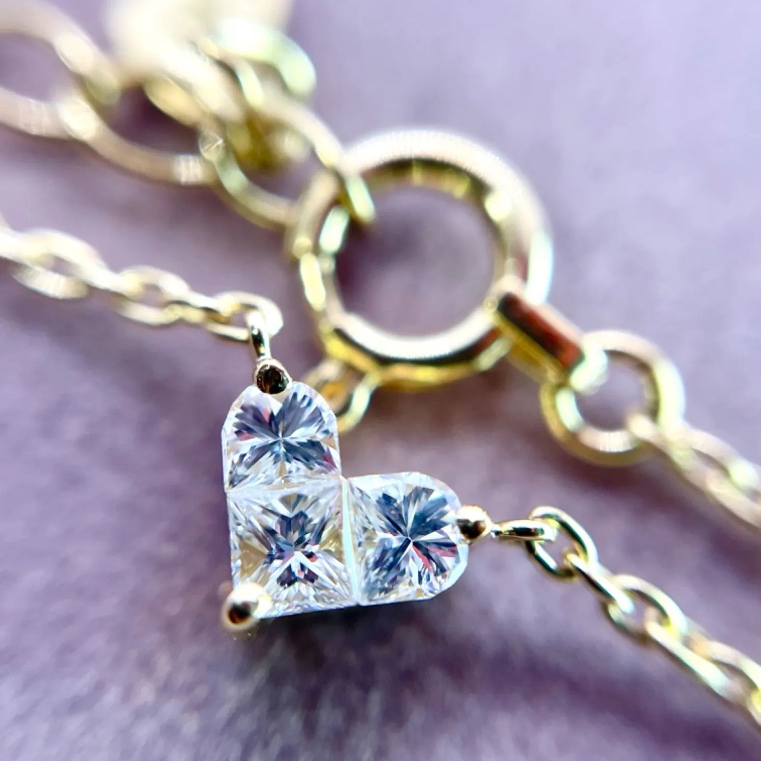スタージュエリー ミステリアスハート0.28ct ダイヤモンドネックレス 18K スタージュエリー スタージュエリー STAR JEWELRY K18