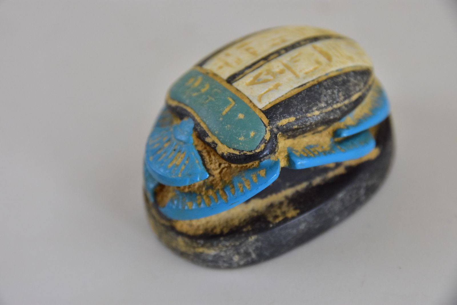 古代エジプト スカラベ(ケプリ神)のお守り 護符 フンコロガシ