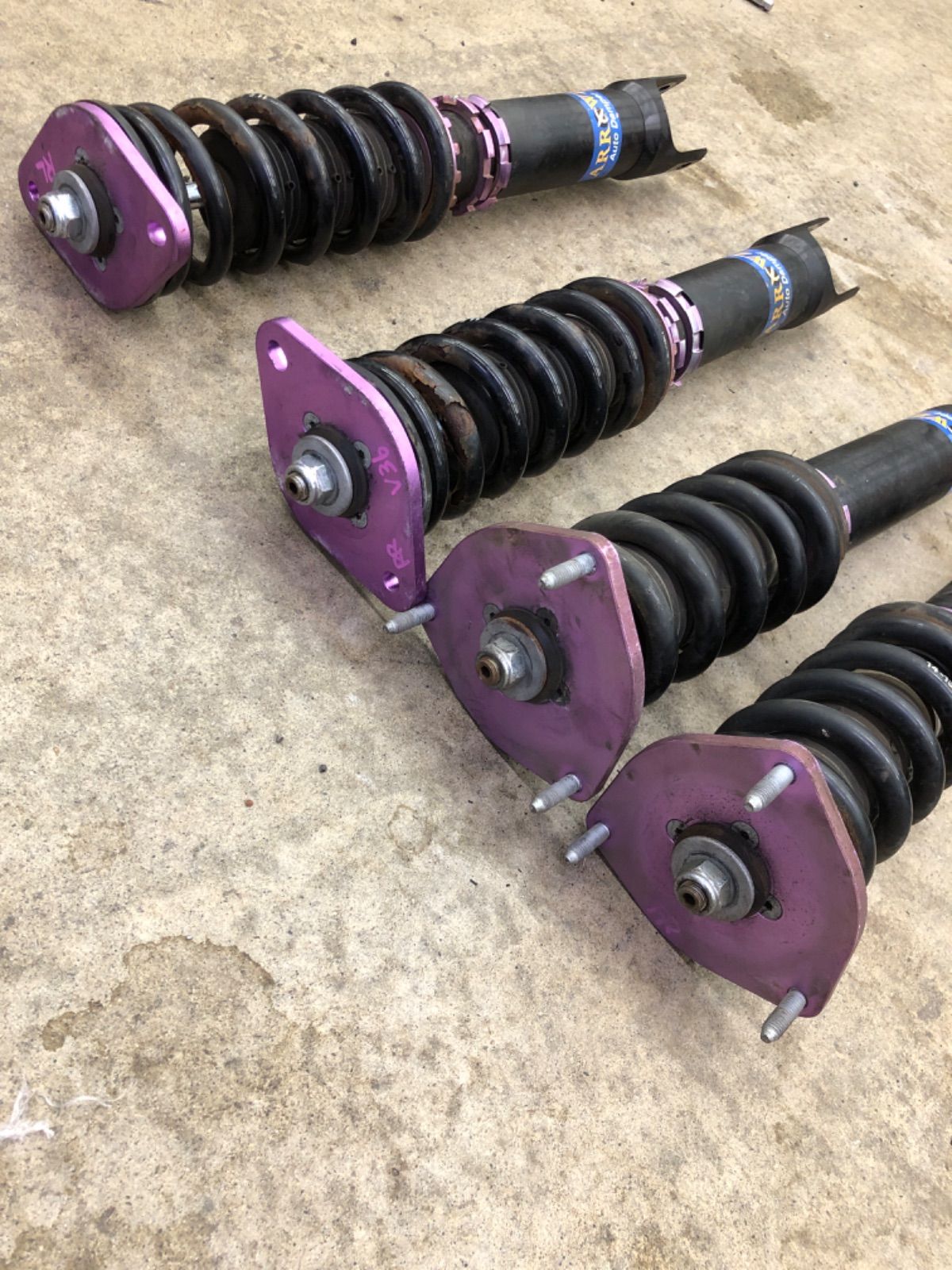 ARROWZ アローズ V36 スカイライン フルタップ 車高調 ARROWZ アローズ V36 スカイライン フルタップ 車高調 日産