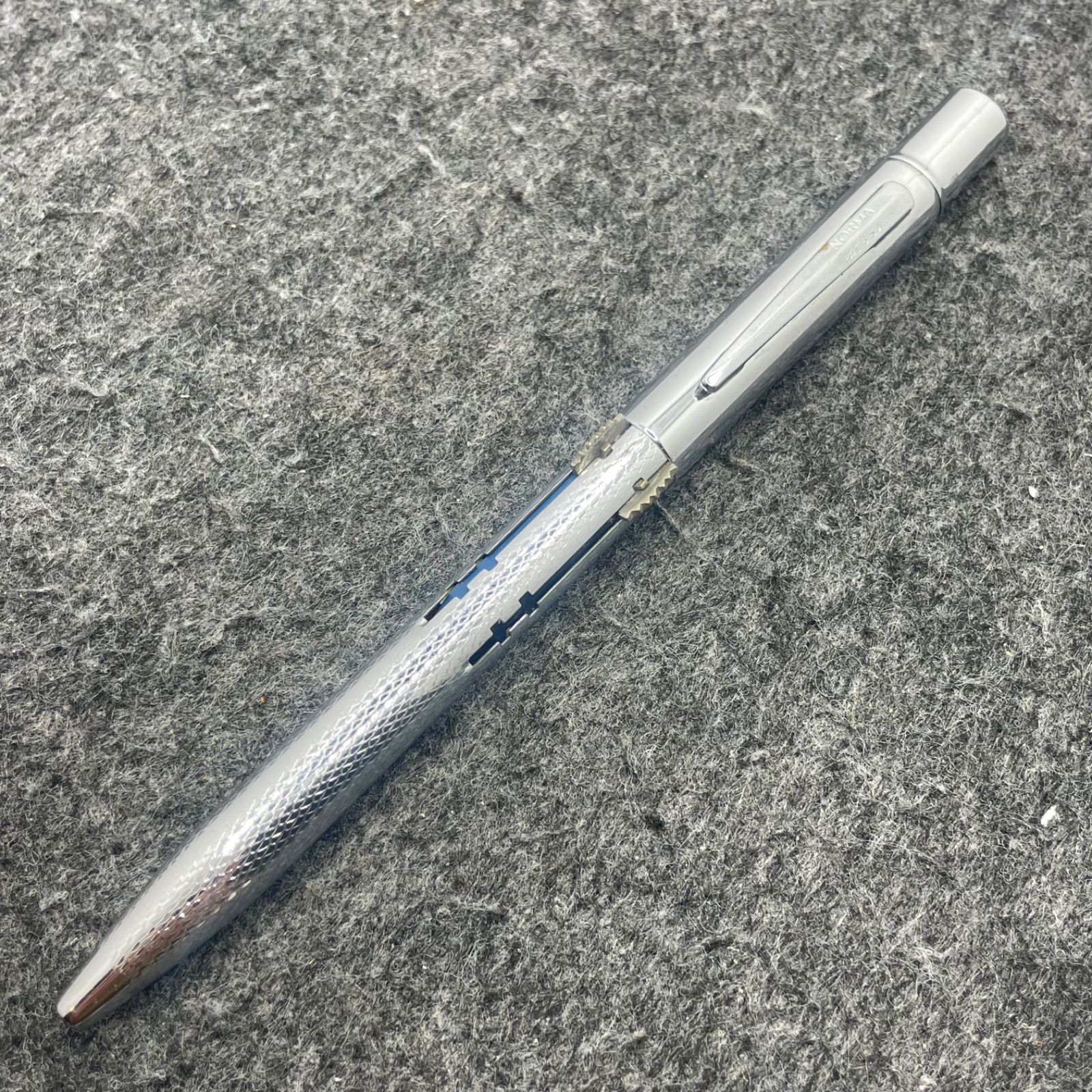 PE1265□ NORMA 4色 ペンシル スライド式 シルバーカラー ヴィンテージ