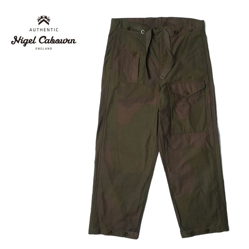 パンツ NigelCabourn DUTCH PANT cotton line camo NIGEL CABOURN 商品詳細｜山口県光市のメンズセレクトショップ
