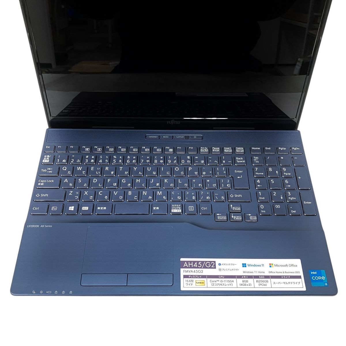 FUJITSU LIFEBOOK AH45/G2 FMVA45G2L 15.6インチ ノートPC i3-1115G4 8GB SSD 256GB  win11 ジャンク M8483169 - メルカリ