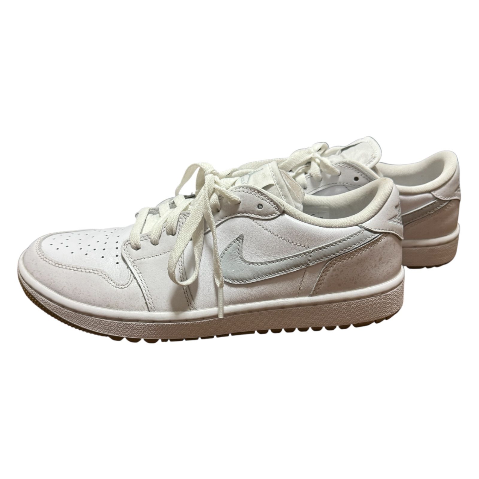 MY12 NIKE ナイキ エア ジョーダン 1 LOW G WHITE/PURE PLATINUM 26.5 