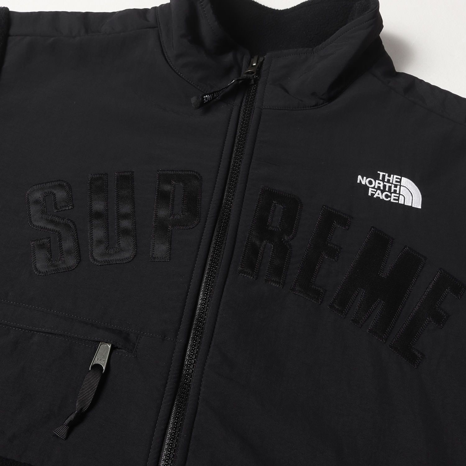 Supreme シュプリーム ジャケット サイズ:M THE NORTH FACE アーチロゴ デナリ フリース ジャケット (Arc Logo  Denali Fleece Jacket) ブラック 黒 アウター ブルゾン 上着【メンズ】 - メルカリ