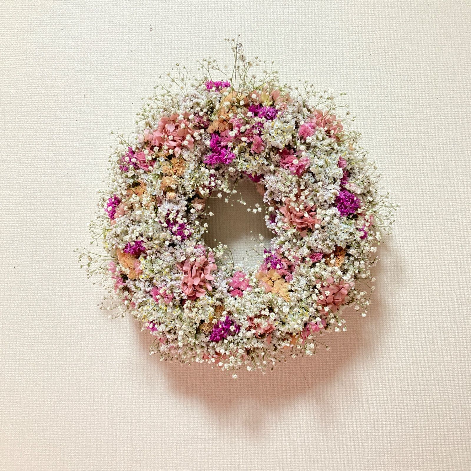 スターチスラウンドリース　33cm スターチスラウンドリース 33cm 色が選べる！スターチスリース | ryuka