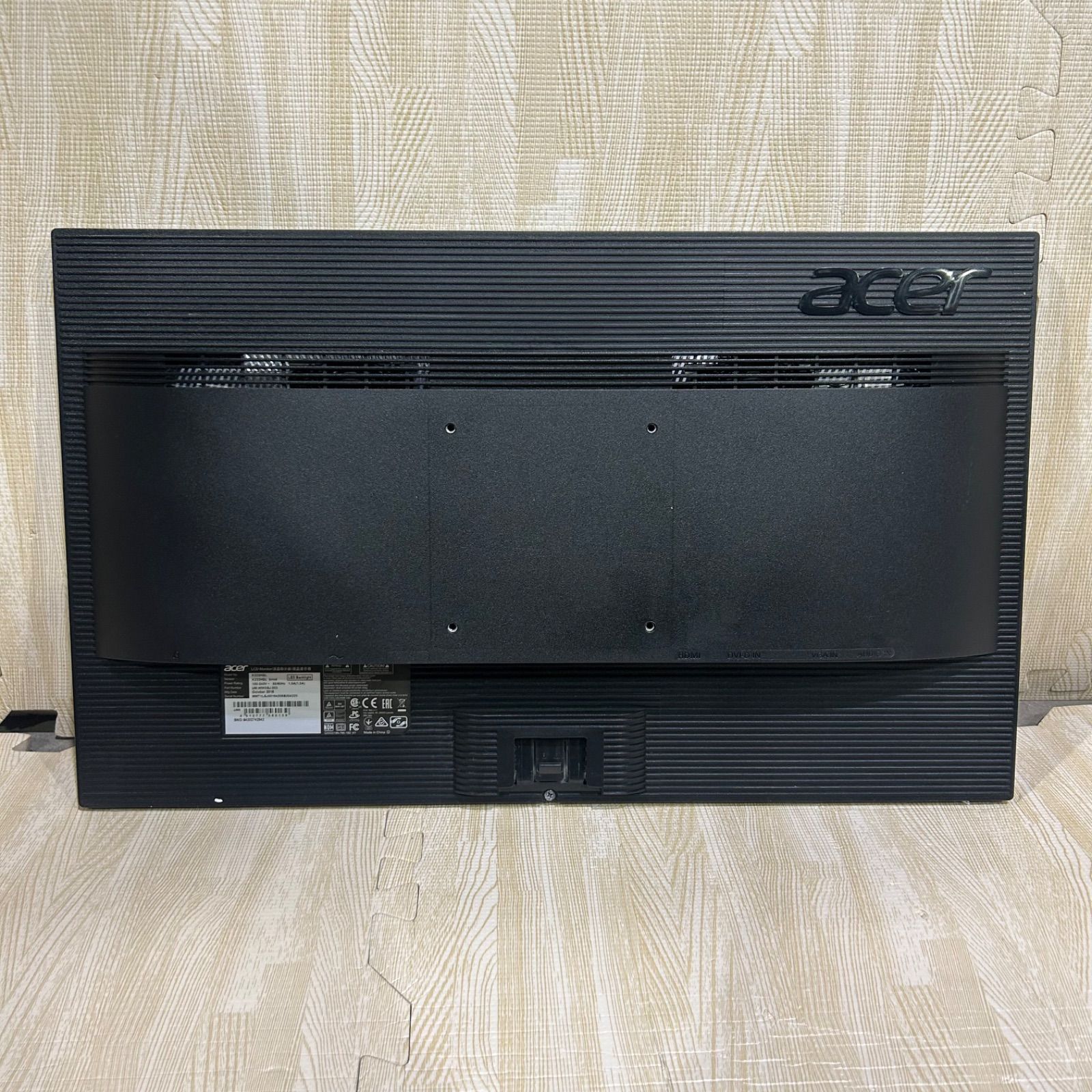 Acer 液晶ディスプレイ K242HL 24インチ pcモニター - ディスプレイ