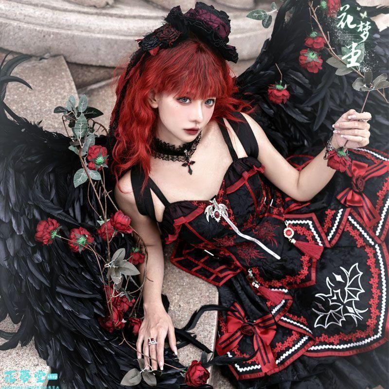 25年 ♥コスプレ ドレスロリータセット 仮装 オリジナル 洋服 ロリータ ワンピース 撮影会 舞台 イベント 原野空間-153