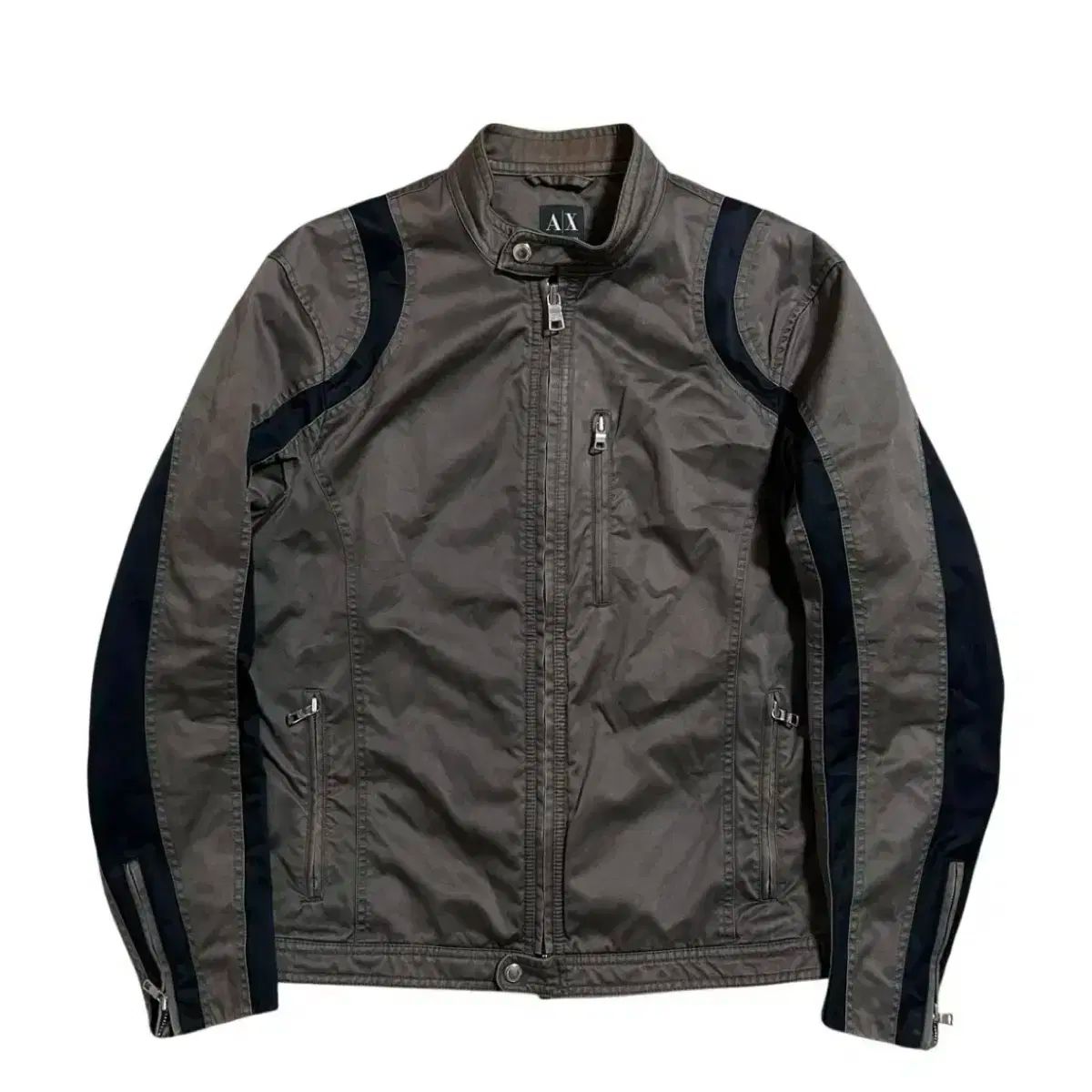 ARMANI アルマーニ ヴィンテージ バイカー ジャケット M
