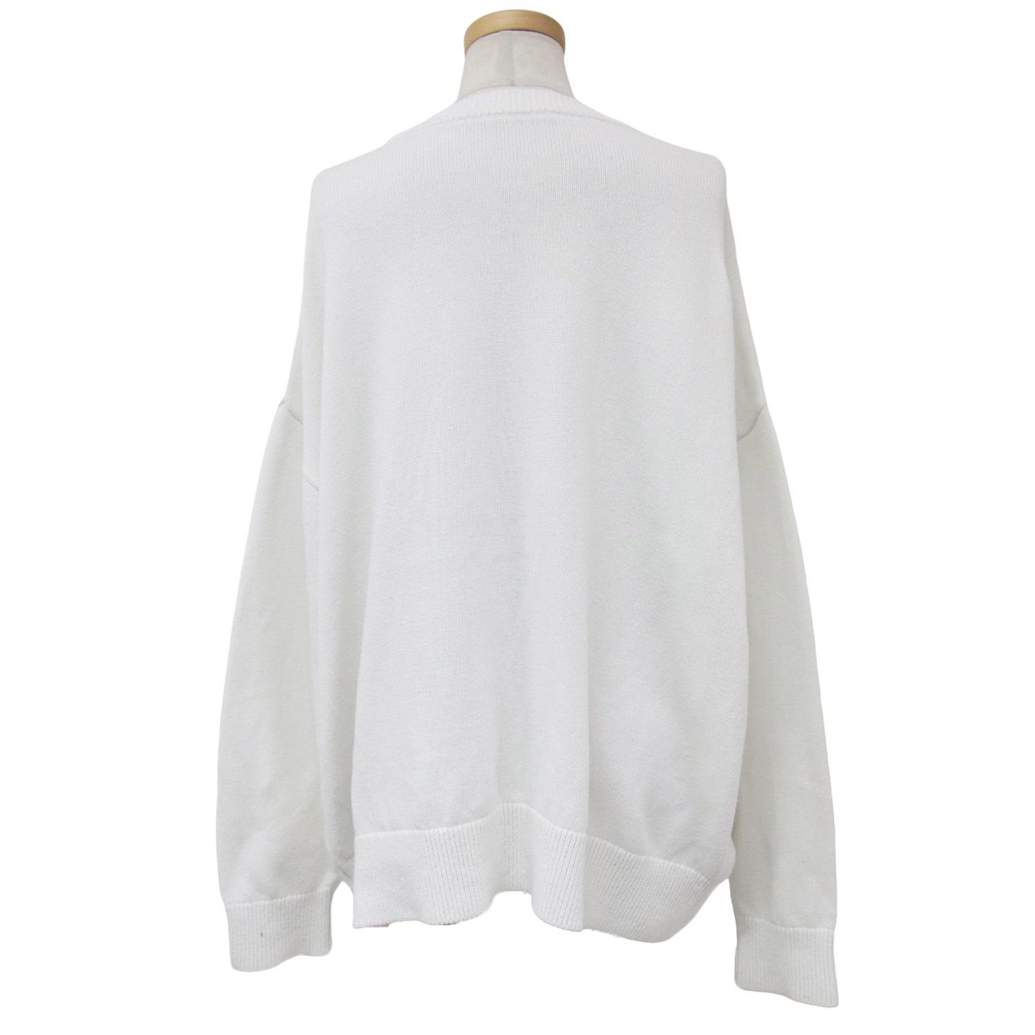 DEUXIEME CLASSE - 美品　ドゥーズィエムクラス　春ニット　オフホワイト Deuxieme Classe ドゥーズィエム クラス ニット ホワイト 白