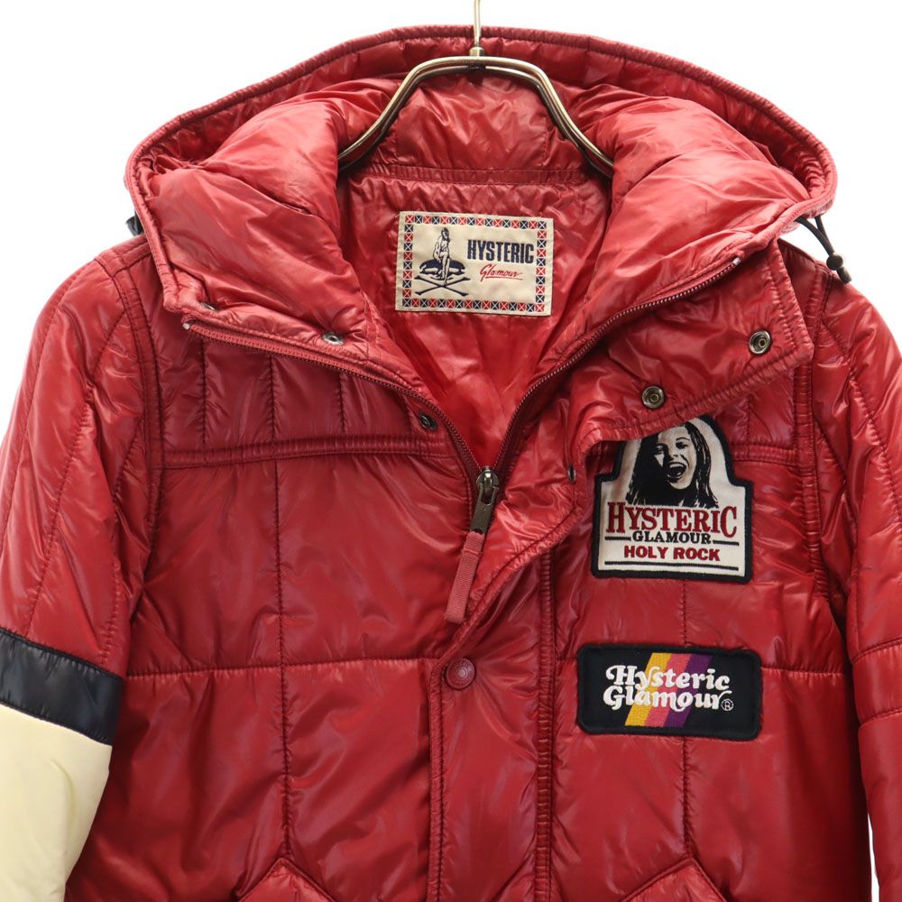 ヒステリックグラマー ワッペンプリマロフトブルゾン Lサイズ中古美品 