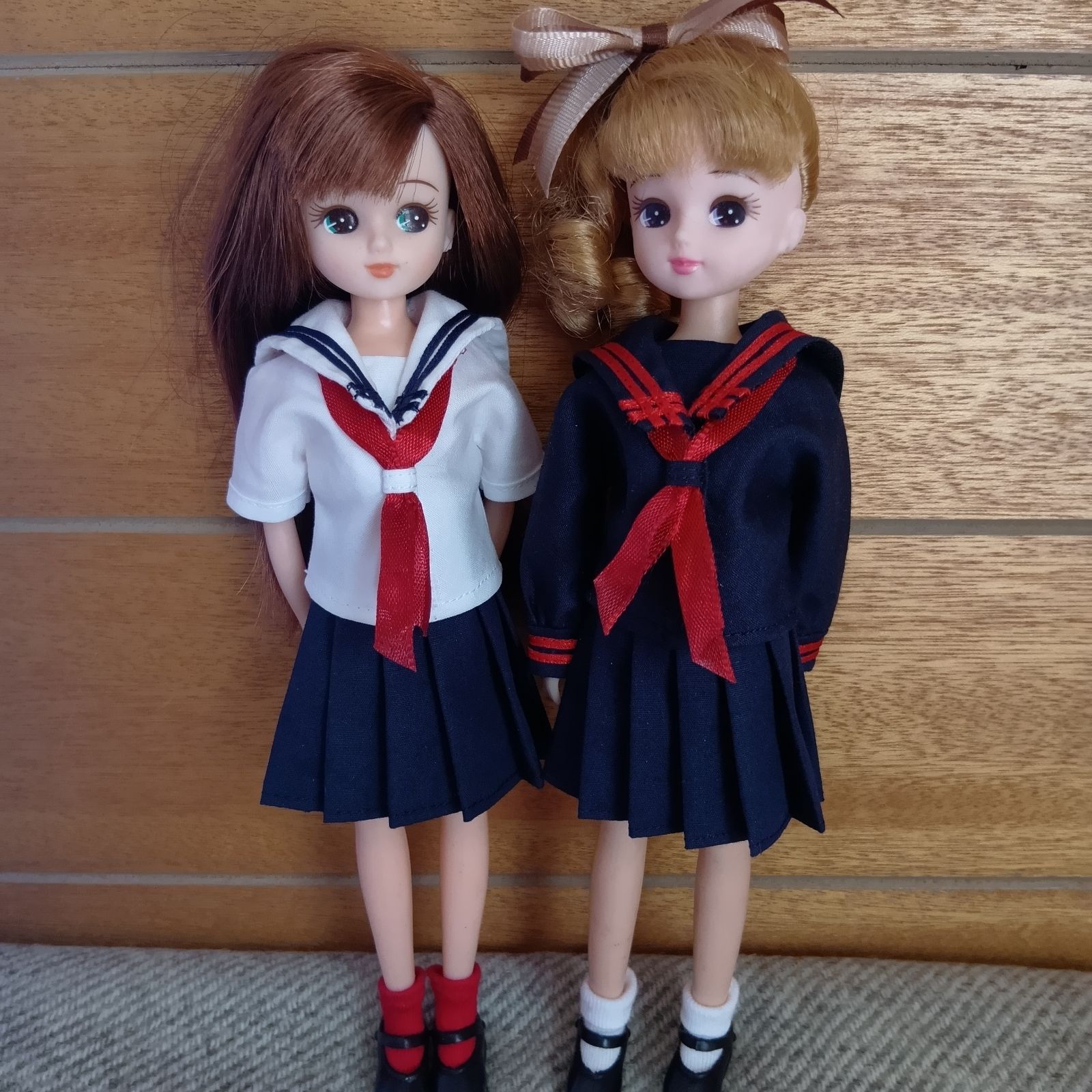 No.342 リカちゃんのセーラー服上下2セット-銀座店で購入