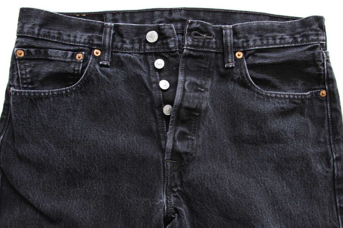 メキシコ製 Levi'sリーバイス 501 ブラック デニムパンツ w32