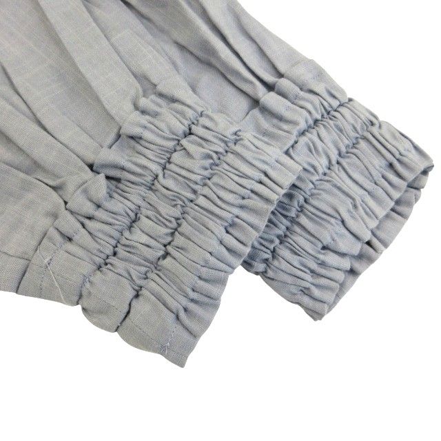 ライト WRYHT タグ付き 23AW HOLLY PLEATED TOPS シャツ ブラウス ボウタイ プリーツ 長袖 オールドジョー取扱い オフホワイト F ライト WRYHT タグ付き 23AW HOLLY PLEATED TOPS シャツ