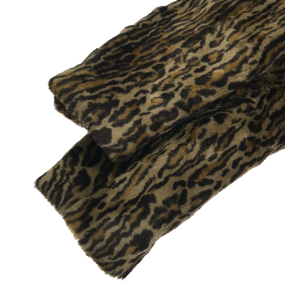 レオパード　ムートン　ギャング　MOUTON COLLAR GANG COAT レオパードムートンギャングMOUTON COLLAR GANG COAT