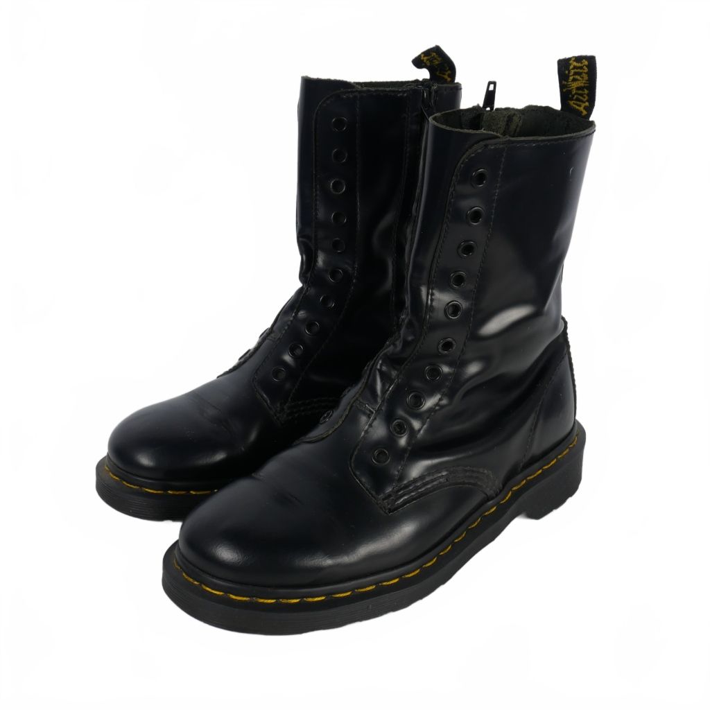 22.5～23 VETEMENTS X DRMARTENS コラボ ヴェトモン x ドクターマーチンのシューレースのないコラボ