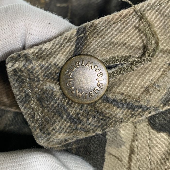 Talio Wranglerリアルツリーダブルニーカモフラパンツ 00's Wrangler リアルツリーカモ柄 ダブルニーパンツ