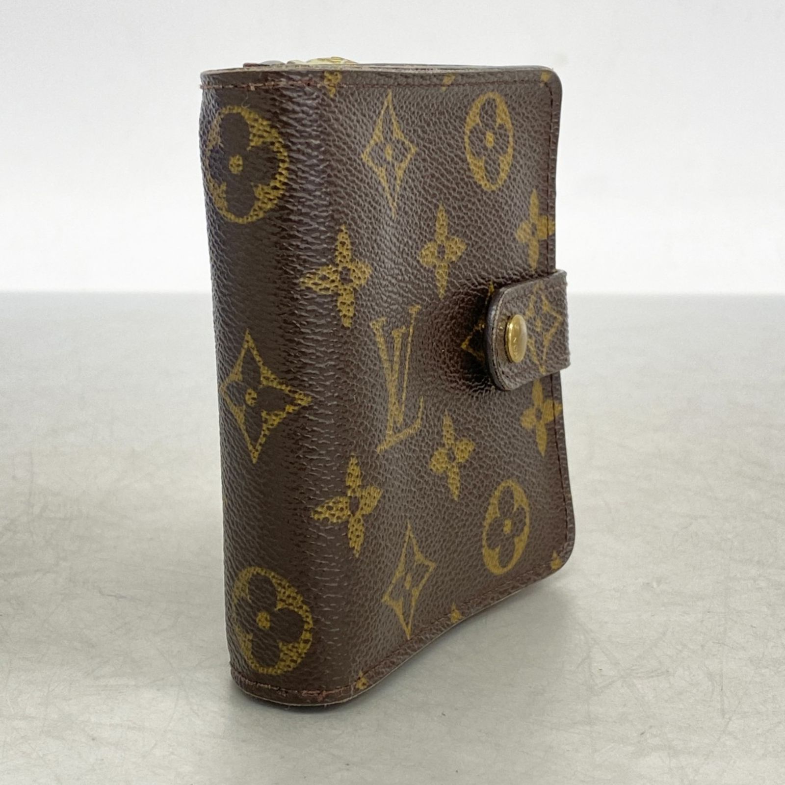 ルイ ヴィトン Louis Vuitton ルイ ヴィトン 財布 モノグラム コンパクトジップ M61667 ブラウンメンズ レディース