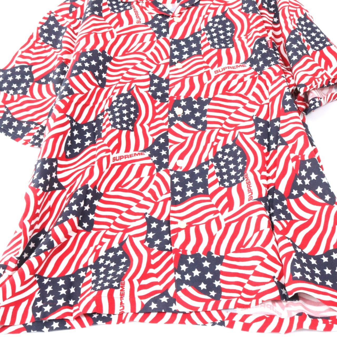 新品】SUPREME シュプリーム S メンズ 半袖シャツ 20SS FLAGS RAYON S/S SHIRT FLAG レーヨン オープンカラー シャツ 新品 古着 - メルカリ