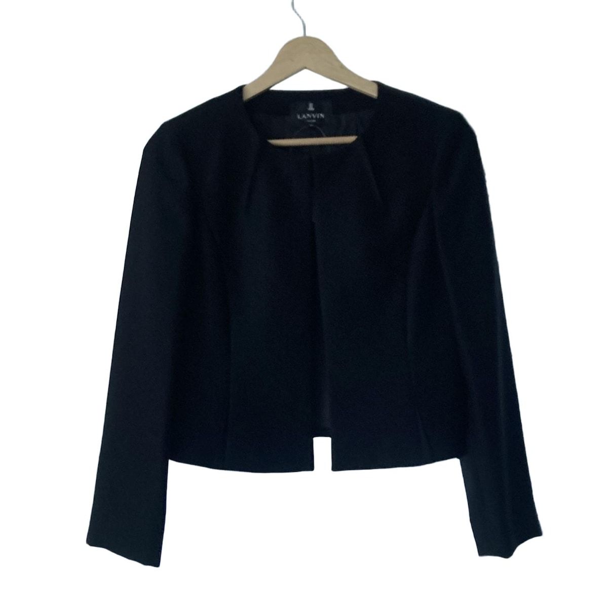 LANVIN ランバン ジャケット サイズ34 S レディース - 黒 長袖|NOIR|春|秋