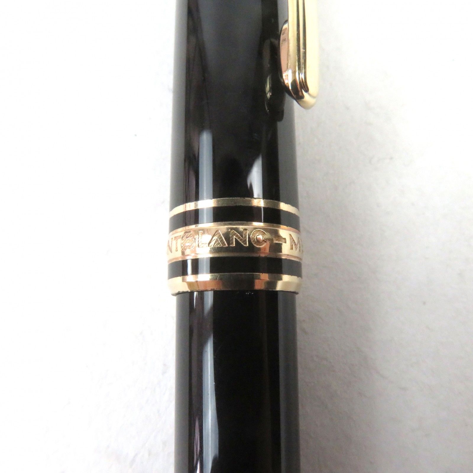 美品○MONTBLANC モンブラン マイスターシュテュック ロゴ刻印