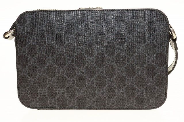 グッチ GUCCI HARD TRUNK CROSSBODY BAG BLACK GGスプリーム ハード トランク クロスボディ バッグ ショルダー カメラバッグ ブラック ブランド古着ベクトル AA 251025
