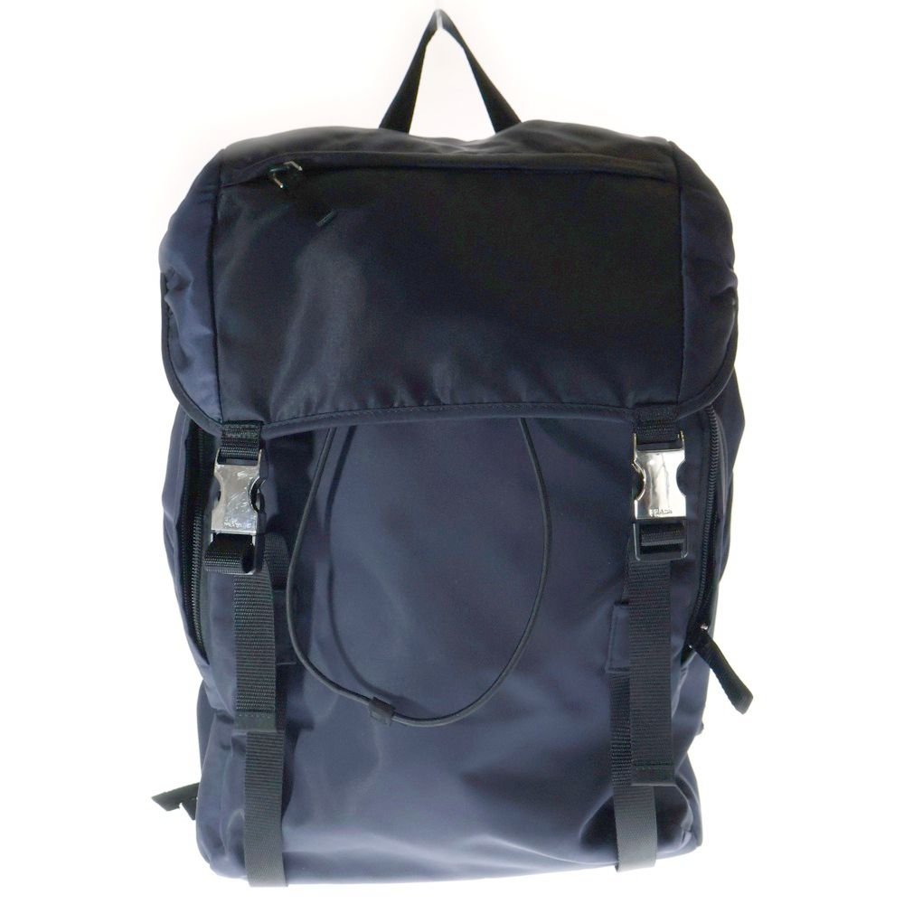 PRADA (プラダ) テスート トライアングルロゴ バックパック リュック