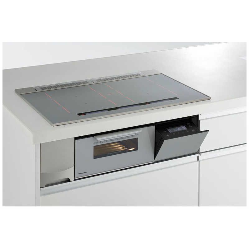 パナソニック Panasonic ビルトインIHクッキングヒーター Sシリーズ 75cm幅 3口IH シルバー 宅配商品 KZ-CS17FS