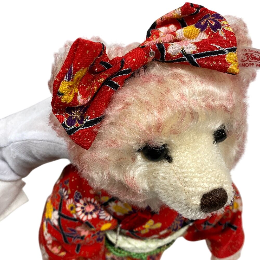 シュタイフ Steiff ぬいぐるみ 2003 松姫 着物 1500体限定 テディベア 675928 ブラウン シュタイフ Steiff ぬいぐるみ 2003 松姫 着物 1500体限定