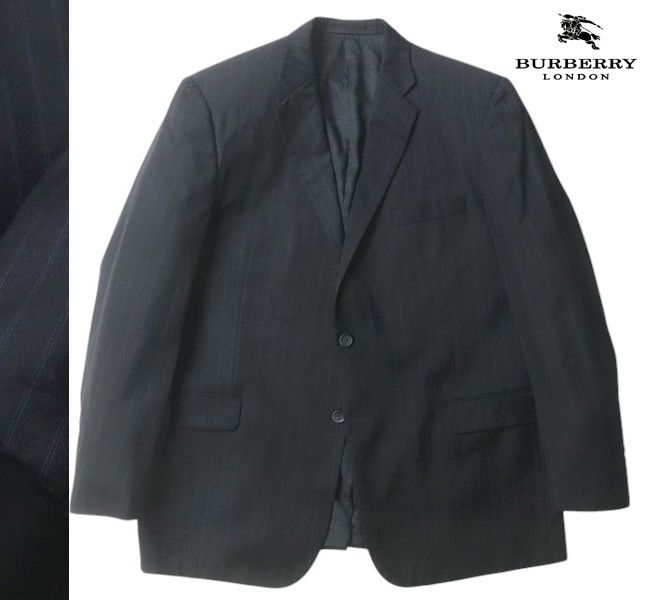 ビッグサイズ！美品 USA製 BURBERRY バーバリー ウール100％ 春夏 