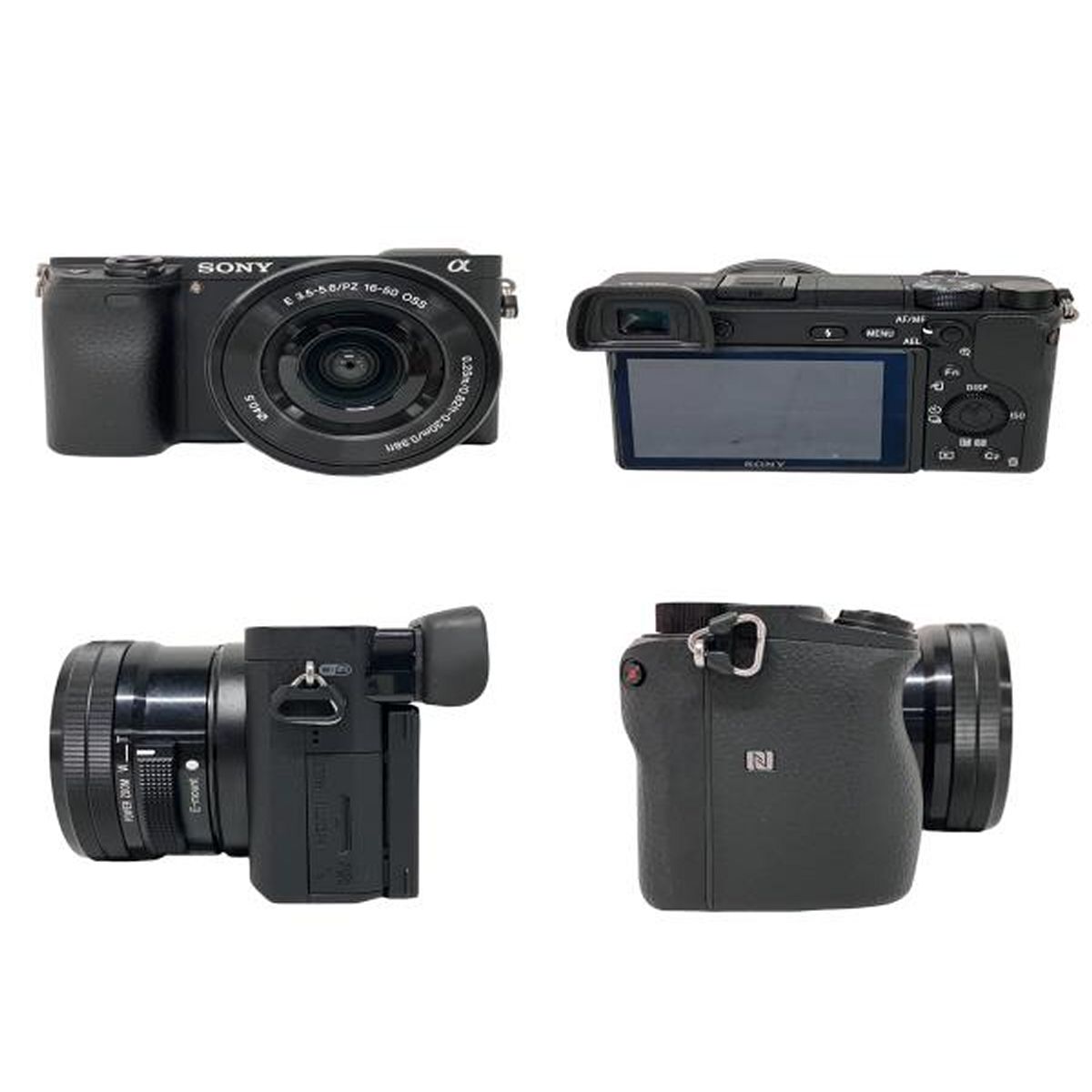 SONY ソニー α6300 ILCE-6300 / SELP1650 E 3.5-5.6/PZ 16-50 OSS ミラーレス 一眼レフ カメラ  レンズキット F9224523 - メルカリ